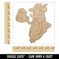 thumbnail image 2 of Oktoberfest Bratwurst in Lederhosen with Beer Wood Shape Unfinished Piece Cutout Craft DIY Projects - 6.25 Inch Size - 1/4 Inch Thick, 2 of 7