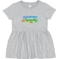 thumbnail image 3 of Inktastic Accountant in Training Accounting Girls Baby Dress, 3 of 5