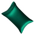 thumbnail image 2 of Funda de almohada de diseño simple Home Dorm Apartment Hotel Funda de almohada Funda de almohada de cama de color sólido, Blackis Green Advancent HA000545-05B, 2 of 7