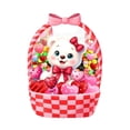 thumbnail image 1 of 25 unidades de ositos de San Valentín con asas, bolsitas rojas resellables para envolver dulces festivos y regalos de fiesta, 1 of 2