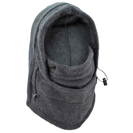 Snood Ski Mask Hat With Drawstring - Walmart.com