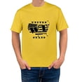 thumbnail image 6 of The Season Essentials All States Collection “United We Stand” 100% Cotton Unisex T-shirt Graphic Tee, Gold/Black, 2X-Large, 6 of 11