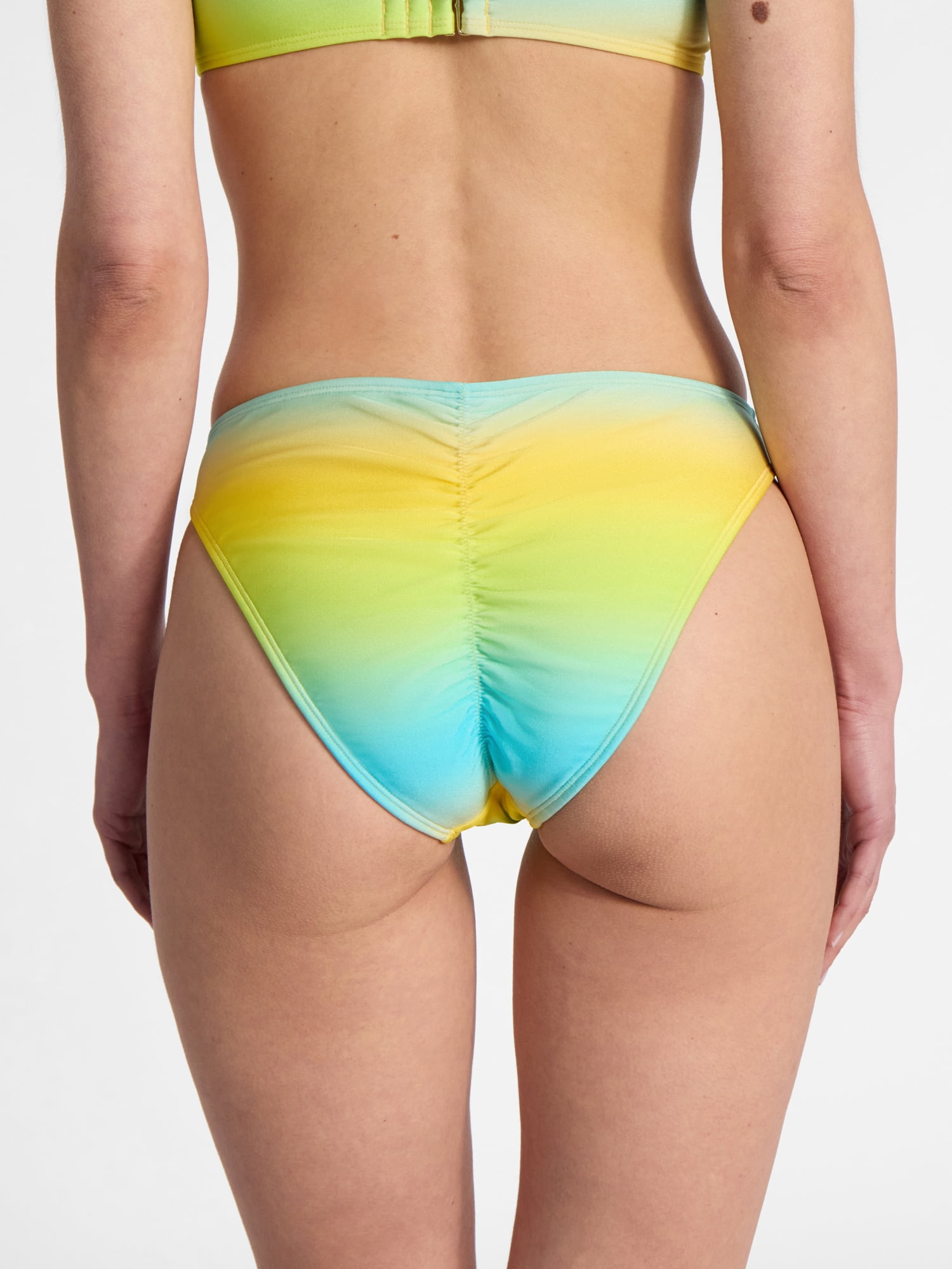 No Boundaries Ombré Bikini Bottoms, Women’s
