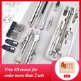 thumbnail image 2 of Stainless Steel Multifunctional Drafting Drawing Compass Math Geometry 2/4/5/6 pcs/set Circles Tool Durable School Supplies No.8600-2sets, 2 of 6