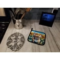thumbnail image 4 of French Bulldog in Sunflowers Pair of Pot Holders, 4 of 7