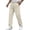 AQ17_Khaki, variant on Resicozy Mens Baggy Sweatpants Loose Fit Cotton Casual Comfy Stretch Wide Leg Sweat Pants with Pockets White S