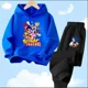 thumbnail image 3 of Ropa de bebé, ropa de abrigo para niño de 2 a 12 años, conjunto de sudadera con capucha, sudadera Sonic 2024 de primavera para niños, ropa para niña, madre e hijo, 3 of 5