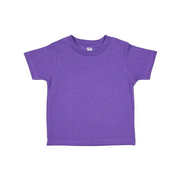 4.5-ounce Boy's Fine Boy's Jersey Purple Cotton T-shirt