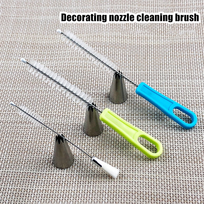 Cleaning Brush for Icing Tip Piping Decorating Bottle Nozzle Q 