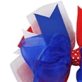 thumbnail image 6 of Zanarzt Bows for Toddler Girls Girls Bow Hair Layered Lace Girl Hair 4th of July Hair Bows America 250 Hair Bow Clips Watermelon Red,3-12 Years, 6 of 6