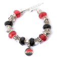 thumbnail image 1 of Atlanta Falcons Bracelet with Dangling Atlanta Pendant, 1 of 1