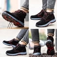 thumbnail image 4 of Chaussures de Sécurité pour Hommes et Femmes, Chaussures de Travail avec Embout en Acier, Bottes de Sécurité Imperméables pour Randonnée 42(2/3) EU, 4 of 5