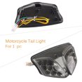 thumbnail image 1 of Luces traseras LED intermitentes de freno negras compatibles con Suzuki GSXR600 GSXR750 2008-2012, 1 of 4