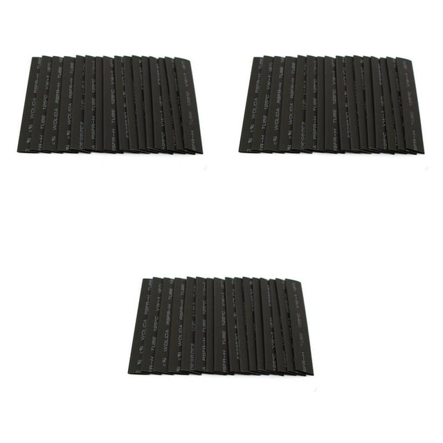 QualitChoice 127 Pcs Manchons de Tubeage Thermorétractables Protection Professionnelle Kit de Tubes d'Isolation Électrique Ménagers 3Ensemble