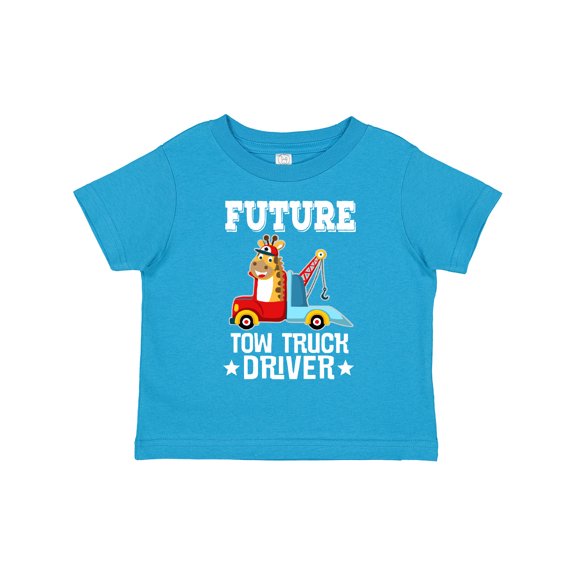 Inktastic Tow Truck Driver Future Boys Toddler T-Shirt