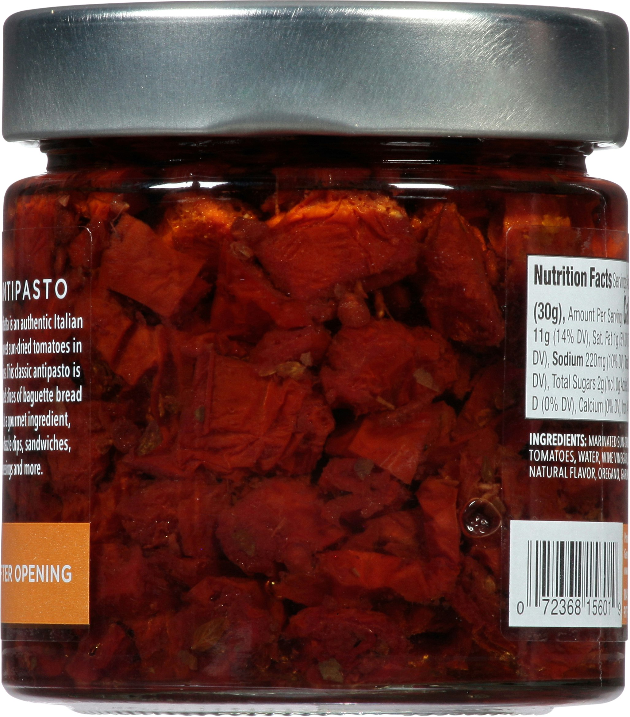 DeLallo Sundried Tomato Bruschetta 7.05 oz (Pack of 6)