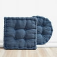thumbnail image 2 of Square Floor Pillow Meditation Seat Cushion, 40*40Cm 8Cm Thick For Yoga Living Room Balcony Outdoor, 1Pc With Random Buttons, 2 of 6