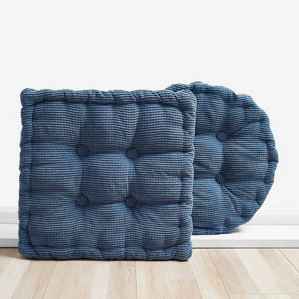 Almohada de suelo Almohada de meditación cuadrada Almohada de asiento Yoga Sala de estar Balcón Oficina Estera de piso al aire libre(Compre 2 y ahorre 10%)