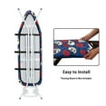 thumbnail image 4 of HELLHERO Skulls Print Ironing Protector for Ironing Board, Ironing Board Cover Protector with Elastic Edge, Non Stick Stain and Scorch Resistant Household Iron Board Covers, 4 of 5