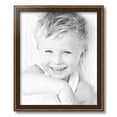 thumbnail image 2 of ArtToFrames 15" x 18" Contrast Walnut Picture Frame, 15x18 inch Brown Wood Poster Frame (WOM-4932), 1 Pack, 2 of 6