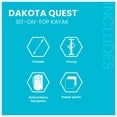 thumbnail image 3 of INTEX 68245EP Dakota Quest Sit-On-Top Inflatable Kayak, 3 of 12