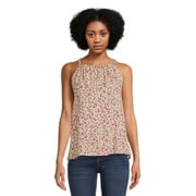 Time and Tru Women's High Neck Halter Top