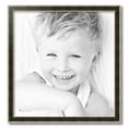 thumbnail image 2 of ArtToFrames 23x24" Black Panel With Silver Lip Picture Frame, Multi Wood Poster Frame, with Regular Acrylic and 2 (FBPL-5093), 2 of 7