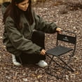 thumbnail image 3 of Outdoor Folding Chairs Portable Camping Stool Lightweight Backpack Chair 600D, 3 of 8