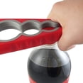 thumbnail image 3 of Ouvre-pot Multifonction en 1 avec Clip pour Bouteille (Rouge), 3 of 5