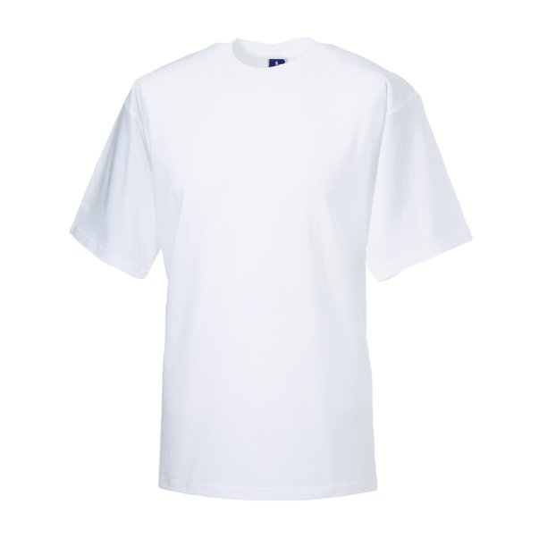 Jerzees Colours - Camiseta clásica de manga corta para hombre (Blanco)