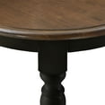 thumbnail image 2 of Weston Home Ohana Antique Two-Tone Extending Dining Table, Antique Black, 2 of 9