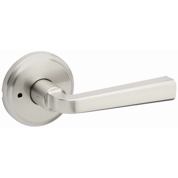 Kwikset 730TDL-15 Trafford Privacy Door Lever Set - Nickel