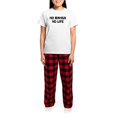 thumbnail image 4 of CafePress - NO MANGA NO LIFE Pajamas - Women's Short Sleeve Print T-Shirt and Pants Light Cotton Pajama Set, 4 of 7