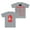 Grey, variant on Sombr I Barely Know Her Tour 2025 Merch T-Shirts Women Men Fashion Crewneck Short Sleeve Tee