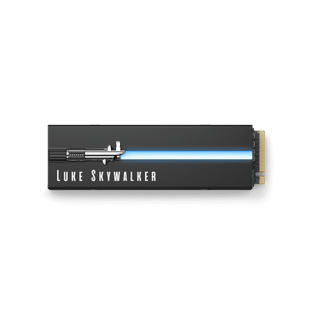 Seagate - Lightsaber FireCuda 1TB Internal SSD PCIe Gen 4 x4 NVMe with RGB LED Lightsabers