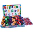thumbnail image 1 of Letras magnéticas ShenVenga alfabeto español, 4 juegos, 1 of 7