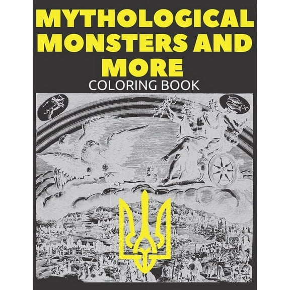 Mythological monsters and more Coloring book (Paperback)