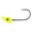Chartreuse, variant on Mustad SPR886-38-PL-3 Spring Lock Jig Head, 3/8OZ, 4/0 Hook, Plain