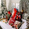 thumbnail image 3 of 6 fundas de almohada navideñas, decoraciones diarias, fundas de almohada para sofá, fundas de cojín, 3 of 5