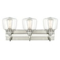 thumbnail image 5 of Worldwide Lighting E20021-005 10 x 22 x 7.38 in. Acorn 3-Light Vanity Light, Brushed Nickel, 5 of 6