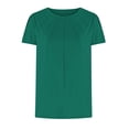 thumbnail image 3 of Liquidation d'Économies! BEFOKA T-Shirt Grande Taille pour Femmes, Blouse Décontractée d'Été pour Femmes, Blouse à Manches Courtes Imprimée Mode pour Femmes Col Rond Décontracté, 3 of 4