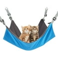 thumbnail image 1 of Hanging Cat Hammock, Pet Hammock for Cage, Adjustable Cat Bed Two Sides Comfortable/Waterproof Resting Sleepy Pad for Cats Small Dogs Rabbits or Other Small Animals, 1 of 6