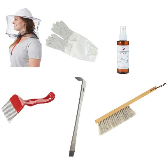 SummerHawk Ranch 7-Piece Bee Hive Accessory Bundle