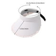 thumbnail image 3 of Xihbxyly Sombrero de Nailon para El Sol, Protección Solar Integral, Diseño de Encaje, Ala Ancha para Cuello y Rostro, Estilo Abierto Transpirable, Ideal para Actividades Al Aire Libre, Imprescindible, 3 of 6