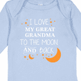 thumbnail image 4 of Inktastic I Love My Great Grandma to the Moon and Back Boys or Girls Long Sleeve Baby Bodysuit, 4 of 5