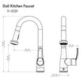 thumbnail image 5 of ZLINE Dali Kitchen Faucet in Electric Matte Black (11-0131-EMB), 5 of 5