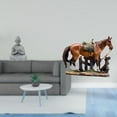 thumbnail image 2 of Estatua De Buda Mono Con Caballo, Adorno Artístico De Resina, Escultura Coleccionable En Miniatura Para Decoración Del Hogar, Oficina, Hotel, Patio, Jardín, Amantes De Los Animales., 2 of 8