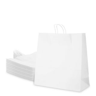BLUE PANDA 20 Pack Small Red Paper Gift Bags With Handles, White Tissue  Paper, And Hanging Tags (8 X X In)