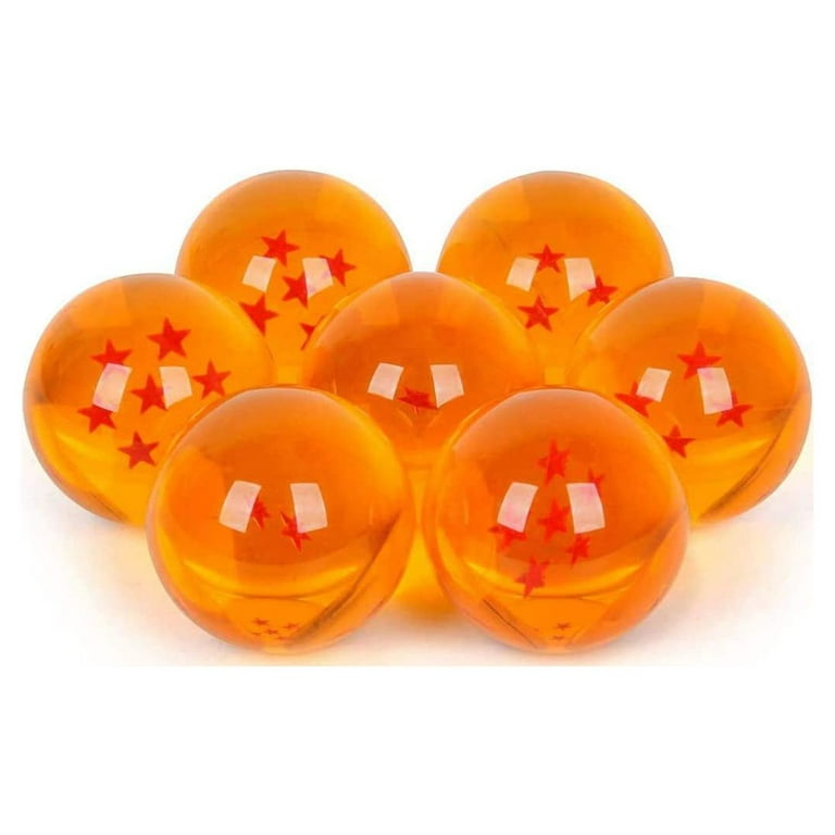 Kit Com 7 Mini Esferas do Dragão - Dragon Ball
