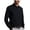 Black, variant on Deago Men's Dress Shirts Solid Long Sleeve Stretch Wrinkle-Free Wedding Formal Shirt Business Casual Button Down Shirts (Gray, S)